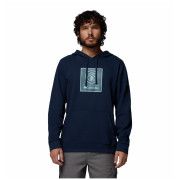 Columbia Columbia Trek™ Graphic Hoodie férfi pulóver sötétkék Collegiate Navy, Linework C Badge