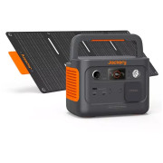 Jackery Explorer 300 Plus + SolarSaga 40 W Mini napelem szett fekete/narancs