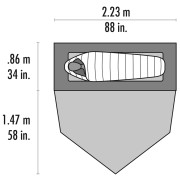 Sátor MSR Hubba Tour 1