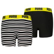 Puma Everyday Striped Boxers 2P fiú boxeralsó