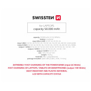 Swissten Power Line 50000 mAh 100W powerbank