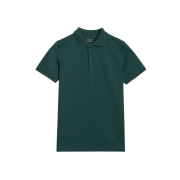 4F Polo Shirt M614 Dark Green gyerek póló sötétzöld DARK GREEN