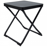 Bo-Camp Stool + Table-top black kis kemping szék