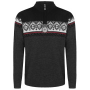 Dale of Norway Moritz Masc Sweater férfi pulóver fekete Darkcharcoal Raspberry Black