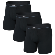 Saxx Essential Cotton Boxer Brief Fly 3Pk férfi boxer