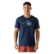 Smartwool Triangle Mountain Active Short Sleeve Graphic Tee férfi funkcionális póló
