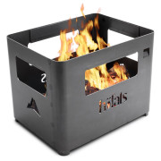 Höfats Beerbox tűzrakó fekete Corten steel