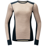 Devold Reverso Merino Shirt Wmn női funkcionális felső fekete/bézs Stone