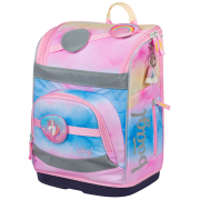 Baagl Zippy Plus iskolatáska alsósoknak rózsaszín Rainbow Unicorn