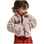 Didriksons Gibbs Kids Fullzip 2 Beach Beige/Rust gyerek pulóver