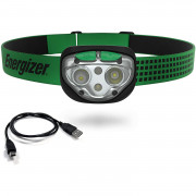 Fejlámpa Energizer Vision Ultra LED 400lm USB zöld