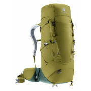 Deuter Aircontact Core 40+10 túrahátizsák sárga/zöld