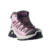 Salomon X Ultra Mid Gtx J Huckleberry-Dawn Pink-Concord Grape gyerek cipő