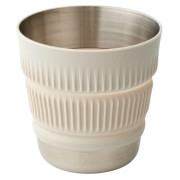 Sea to Summit Detour Stainless Steel Collapsible Mug összecsukható bögre bézs Moonstruck Grey