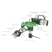 Fejlámpa Ledlenser MH8