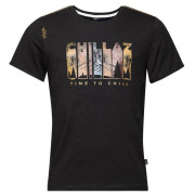 Chillaz Time to Chill férfi póló fekete black