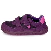 Bugga Safi Dark Purple gyerek barefoot cipők egész éves használatra