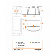 Vango Cove Air TC Low elősátor