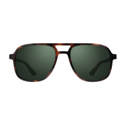 Vallon Howlin' - Non-polarized napszemüveg zöld/barna Dark Tortoise
