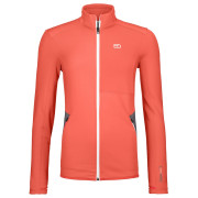 Ortovox Fleece Jacket W női funkcionális pulóver rózsaszín coral