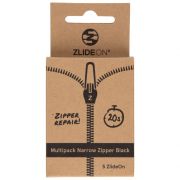 Praktikus kiegészítő ZlideOn Multipack Narrow Zipper ezüst