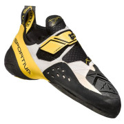 La Sportiva Solution mászócipő fehér/fekete White/Yellow