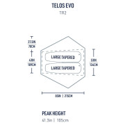 Sea to Summit Telos Evo Bikepack Tent - TR2 sátor