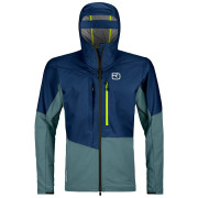 Ortovox Mesola Jacket M férfi softshell kabát kék deep ocean