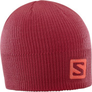 Salomon Logo Beanie sapka piros BikingRed