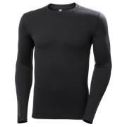 Helly Hansen Lifa Merino Midweight Crew férfi funkcionális póló fekete