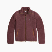 Royal Robins W Palisades Jacket női pulóver burgundi vörös Huckleberry