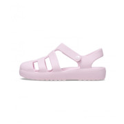 Crocs Classic Fisherman Pink Milk gyerek szandál