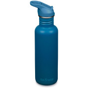 Klean Kanteen Classic 800 ml (w/Flip Seal Sport Cap) rozsdamentes acél palack kék corsair