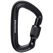 Black Diamond Liteforge Screwgate karabiner fekete Black