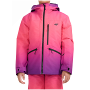 4F Technical Jacket F1199 Multicolour gyerek télikabát rózsaszín Multicolour 3 Allover