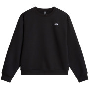 The North Face Essential Simple Dome Relaxed Crew férfi pulóver fekete TNF BLACK