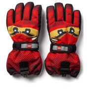 Lego Wear Lwagan 807 Red gyerek kesztyű piros Red