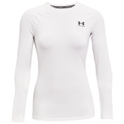 Under Armour HG Authentics Comp LS női funkcionális felső fehér wht