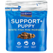 Fish4Dogs Puppy White Fish Morsels Digestion 150g jutalomfalatok kutyáknak