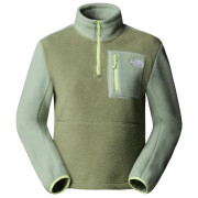 The North Face W Yumiori 1/4 Zip női pulóver zöld Bark Mist/Slate Moss/As