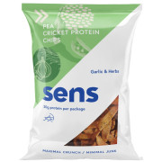 Sens tücsökfehérjével - Fokhagymás & Fűszeres (80g) chips