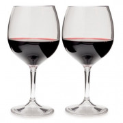 Borospohár GSI Outdoors Nesting Red Wine Glass Set átettsző