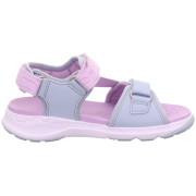 Superfit Criss Cross Light Blue gyerek szandál rózsaszín HELLBLAU/LILA