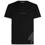 Icebreaker Men Merino 150 Tech Lite SS Tee 30th Anniversary férfi póló fekete Black