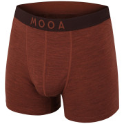MOOA MerinoSilk 4in férfi boxer narancs cinnamon melange