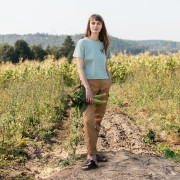 Fjällräven Fjällblomster Logo T-shirt W női póló