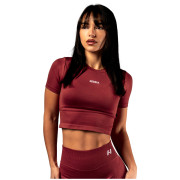 Nebbia Seamless crop top with SS Power női felső piros RED