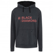 Black Diamond Stacked Logo Hoody férfi pulóver