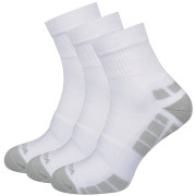 MOOA Silver Bamboo Mid 3-pack zokni fehér/szürke White/Grey