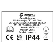 Outwell Opus Conversion Plug 0.3 m hálózati átalakító